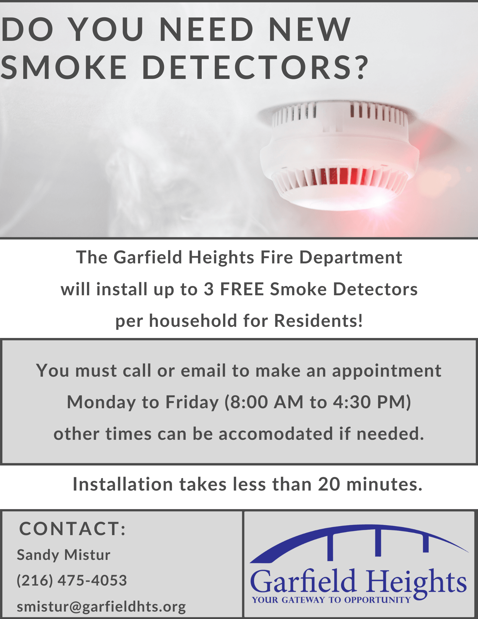 do you need new smoke detectors
